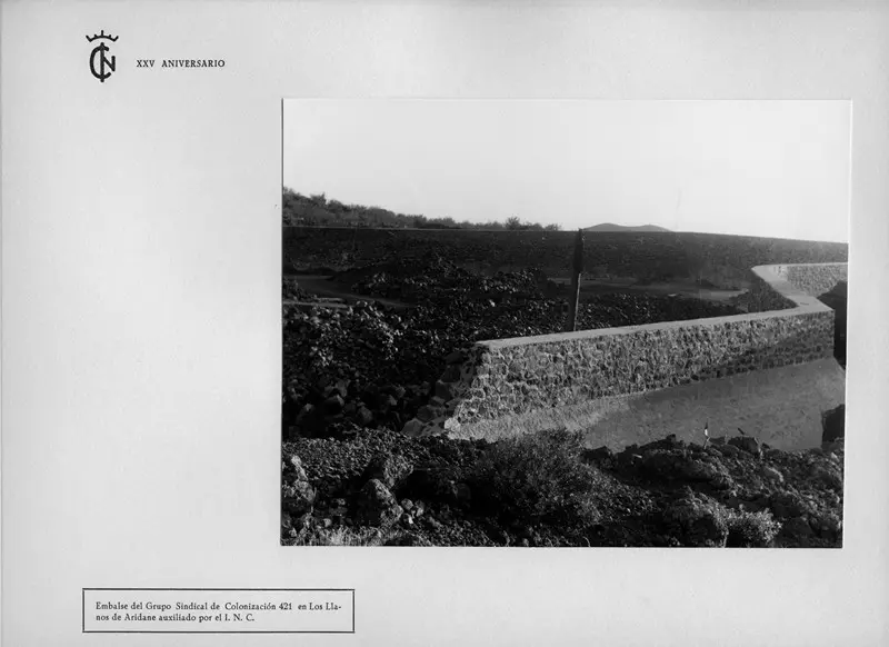 Embalse de Los Llanos de Aridane.